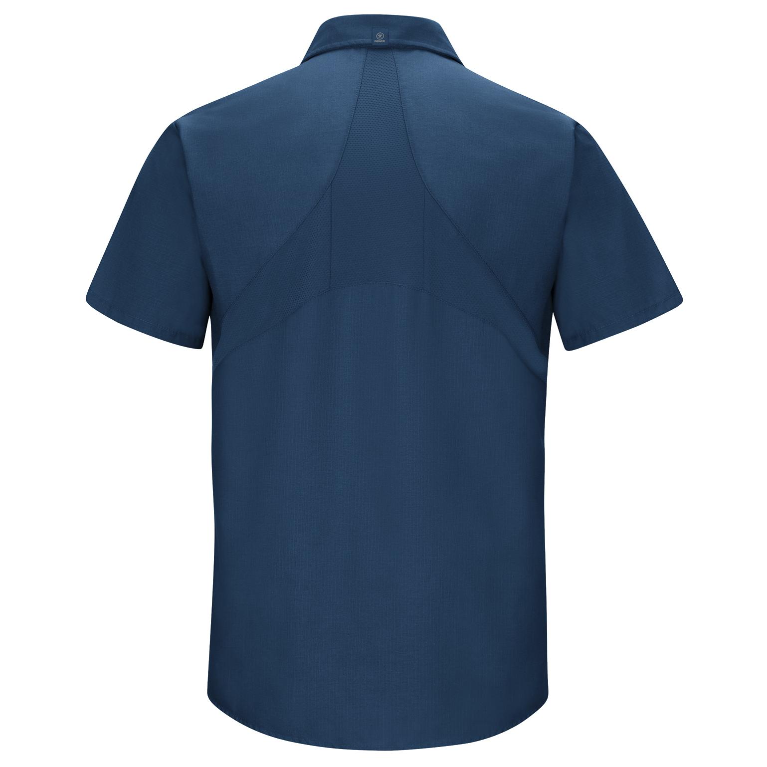 Red Kap MIMIX Workwear - SX20 Men's Short Sleeve Work Shirt - Navy