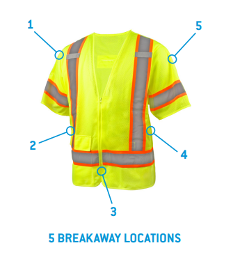 Pyramex RVZ3810BR Vest