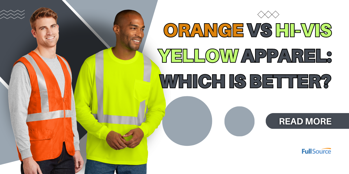 Hi-vis orange vs. hi-vis yellow