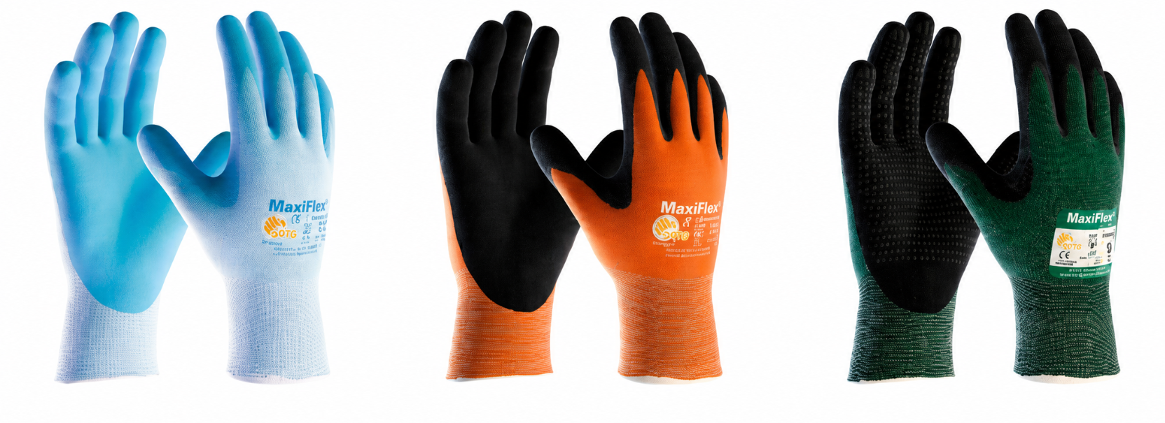 PIP MaxiFlex Glove Colors