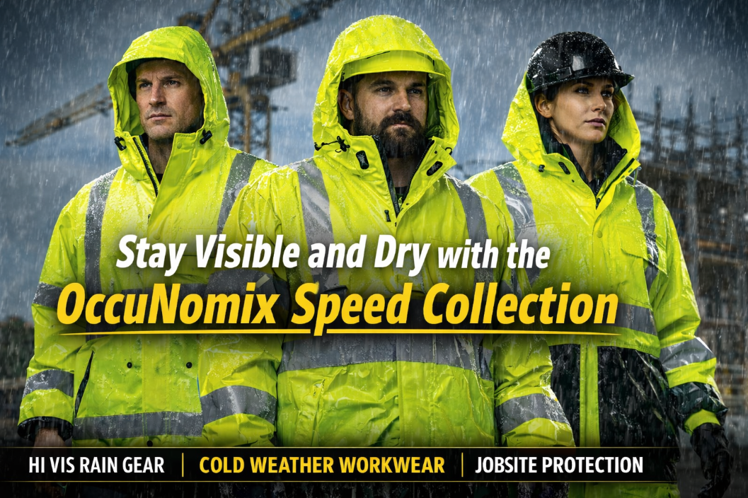 OccuNomix Speed Collection Hi-Vis Rainwear