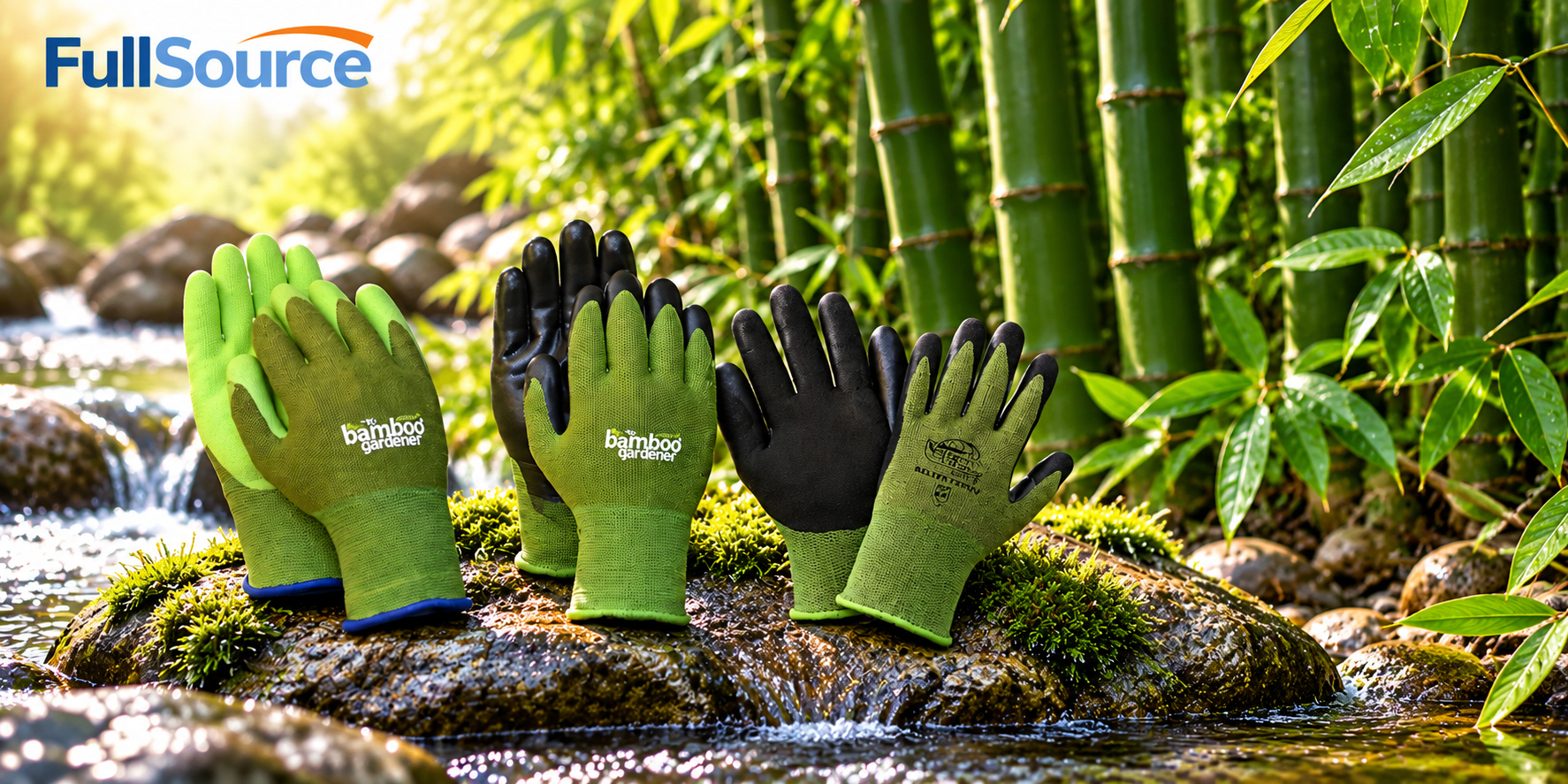 Bamboo Work Gloves