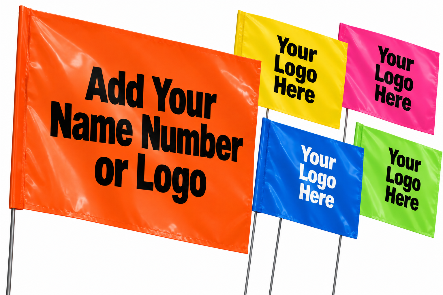 Presco Custom Marking Flags
