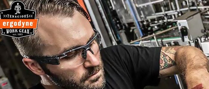 Ergodyne Skullerz Safety Glasses