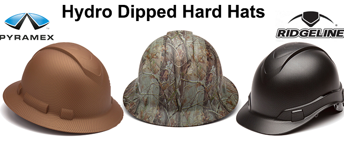 Hydro Dipped Hard Hats