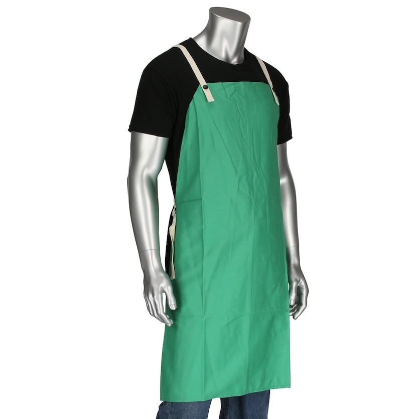 PIP 7043 Ironcat Economy FR Treated Twill Cotton Apron | Ironcat Safety Products