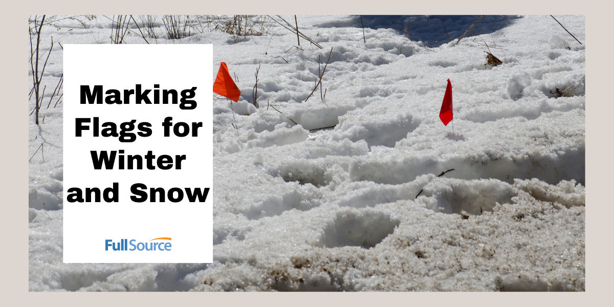 Marking Flags for Winter