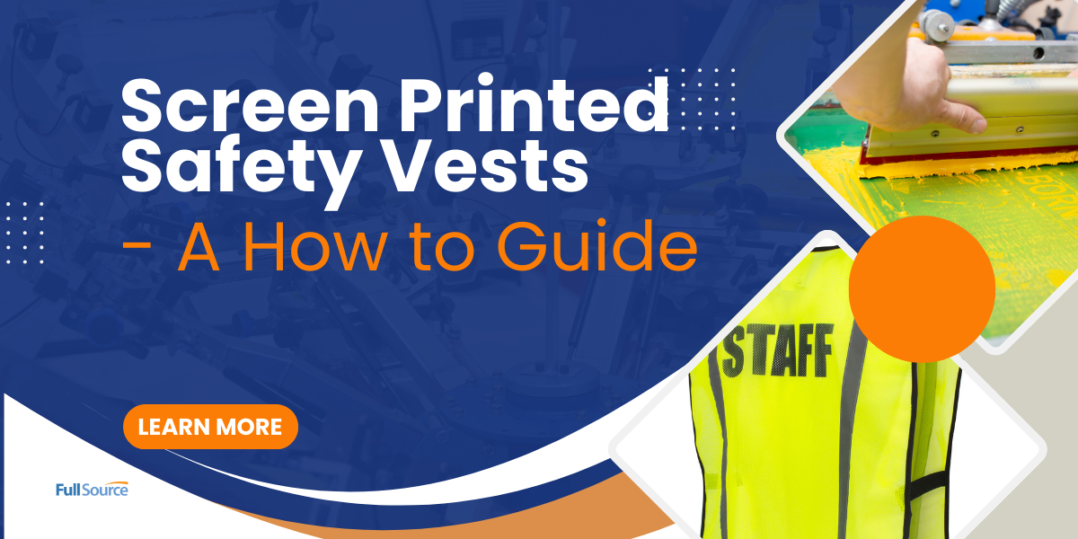 Screen Printed Safety Vests