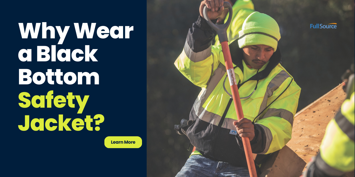 Black Bottom Safety Jackets