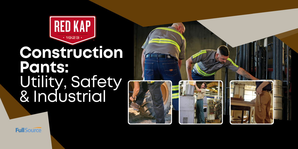Red Kap Construction Pants