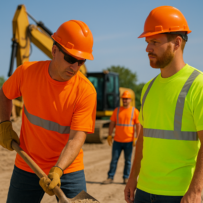 ANSI Class 2 Safety Shirts