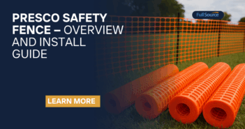 Presco Safety Fence Install Guide