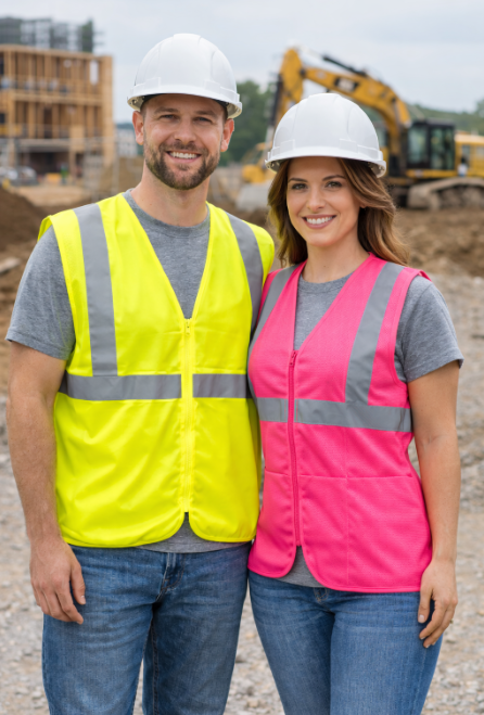 Men's and Women's Safety Vest Sizes