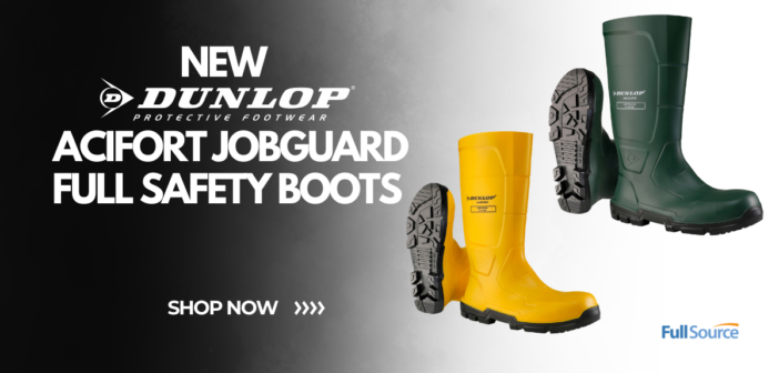 New Dunlop Acifort Jobguard Full Safety Boots