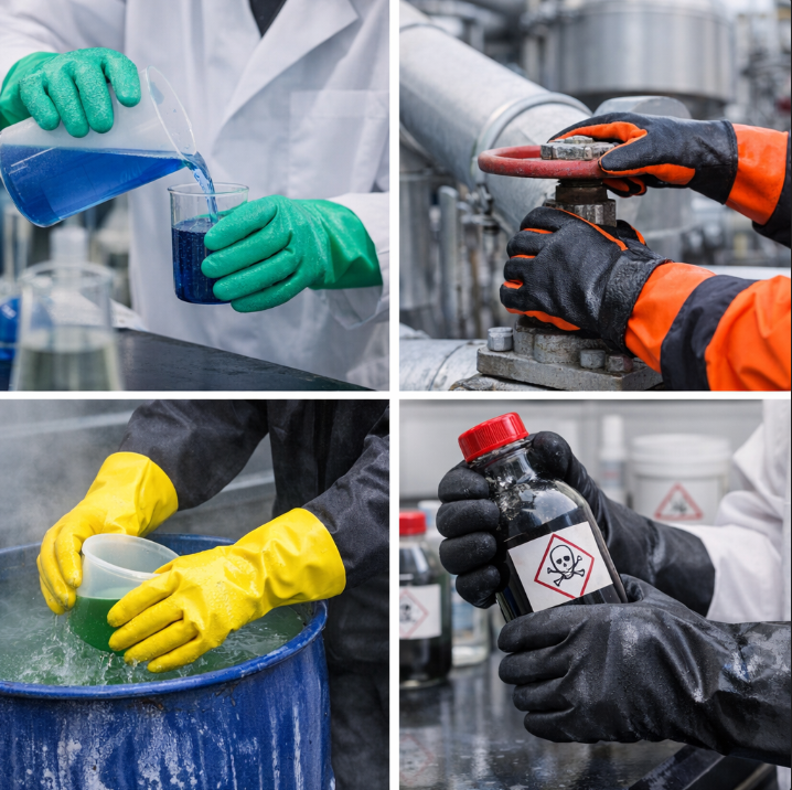 Chemical Resistant Glove Uses