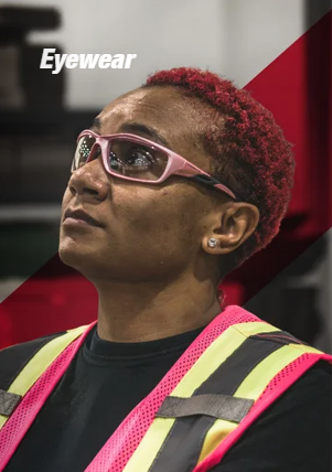 Radians Pink Safety Glasses