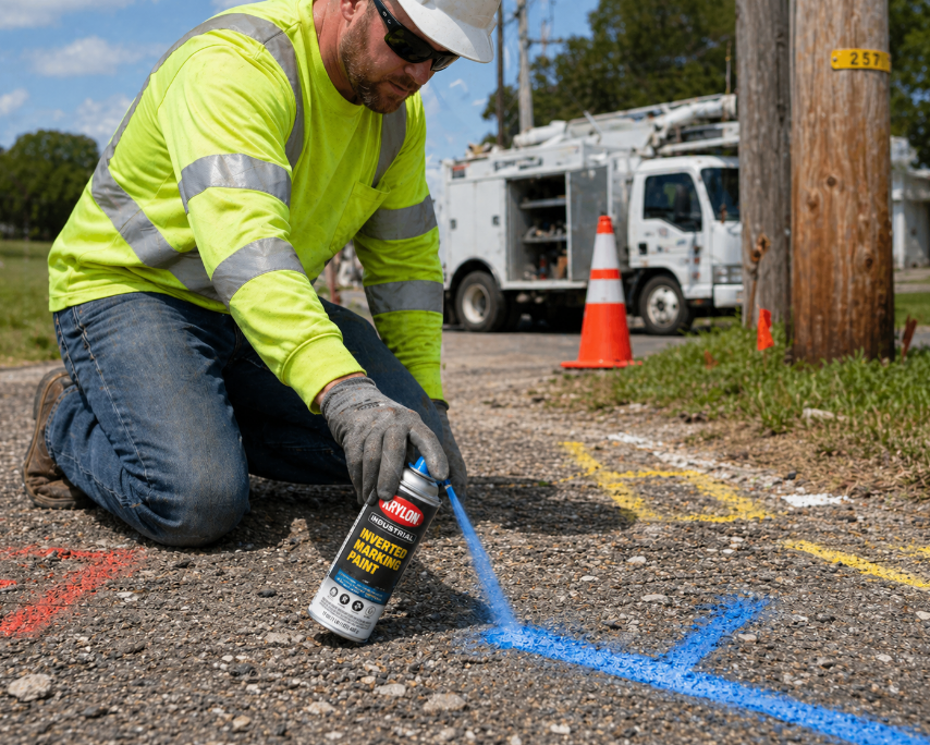 Water Based Marking Paint for Construction