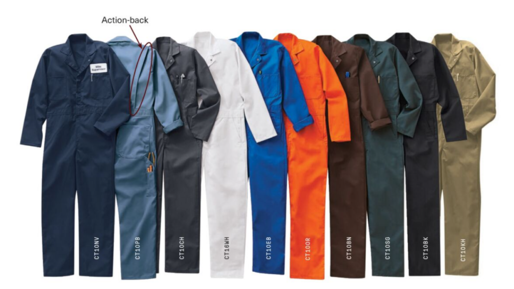 Red Kap Coveralls Styles