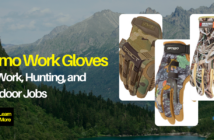 Camo Work Gloves