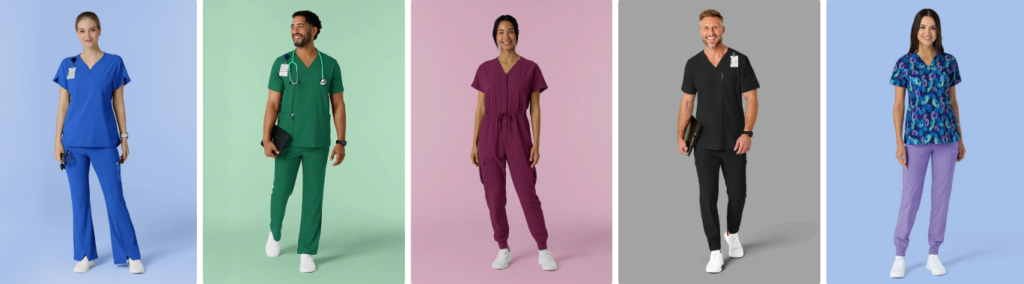 Wink Scrub Pant Colors