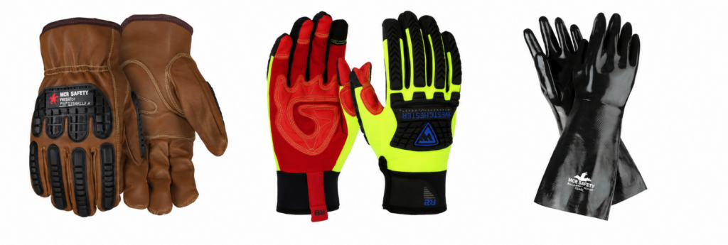 Oil Resistant Glove Colors