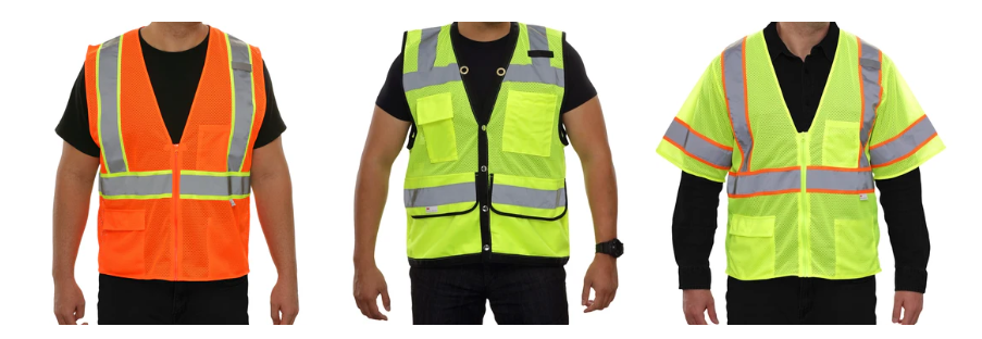 Reflective Apparel Safety Vest Styles